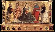 GOZZOLI, Benozzo, Madonna and Child with Sts John the Baptist, Peter, Jerome, and Paul dsgh